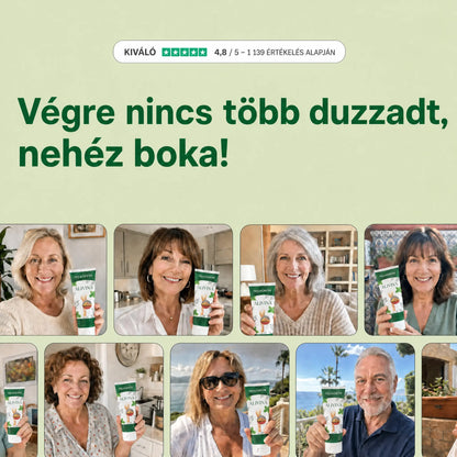 Alivina – Szabaduljon meg a duzzadt bokáktól