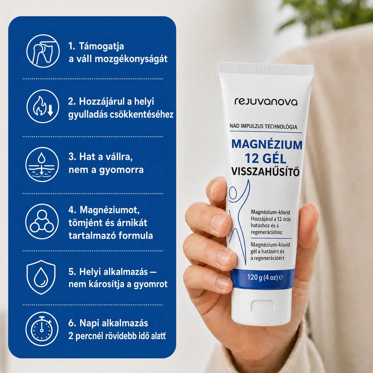 Hideg Magnézium™ – Enyhíti A Vállfájdalmat